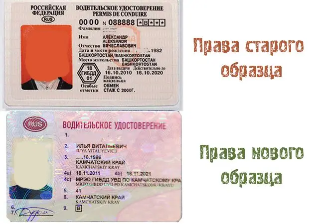 Водительское удостоверение