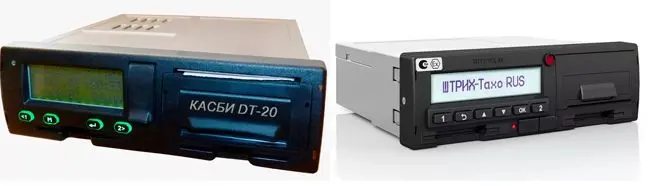 Тахографы КАСБИ DT 20M и ШТРИХ-ТахоRUS SM 